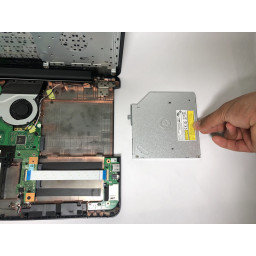 Замена дисковода Asus F555LA-AB31